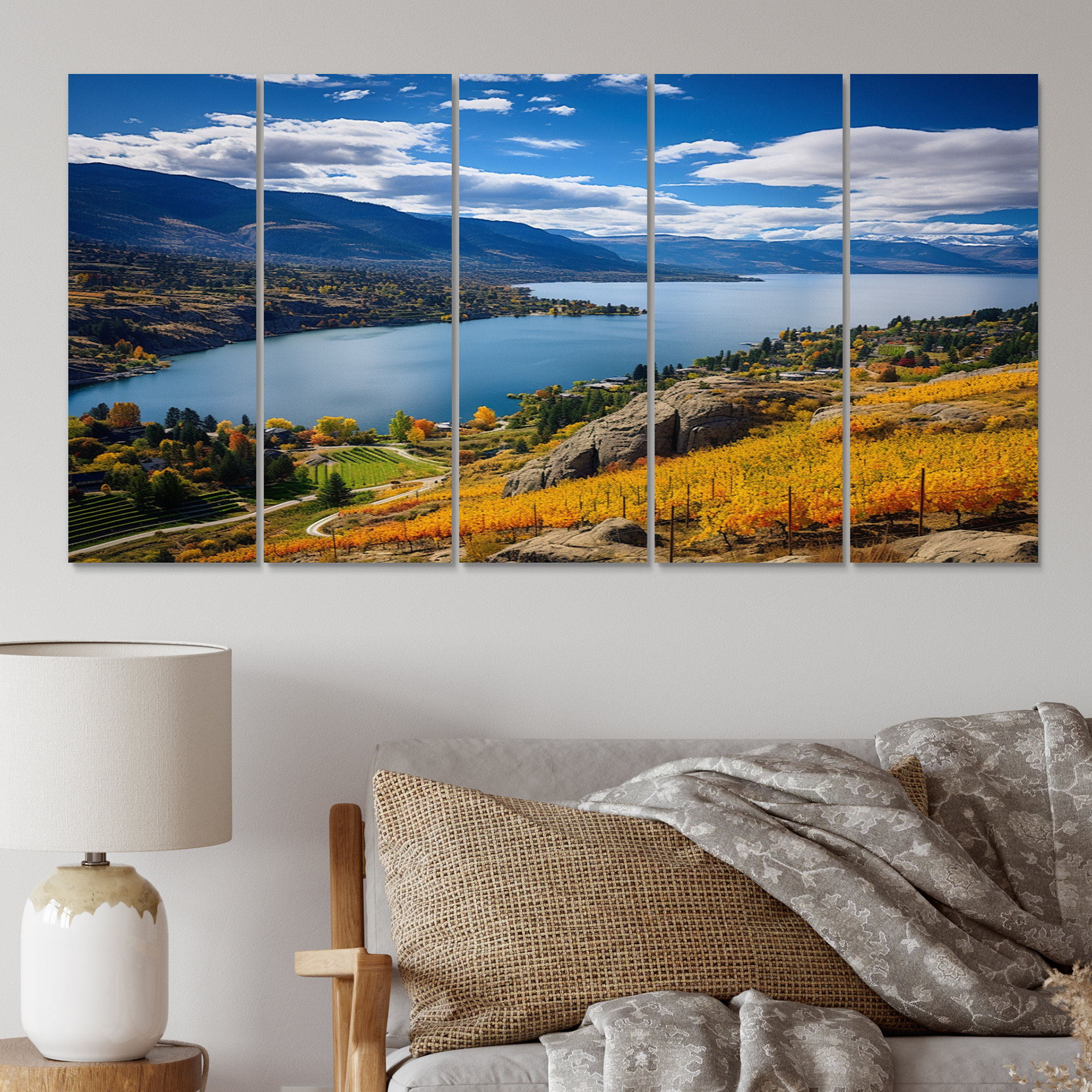 Millwood Pines Canada Okanagan Serenity I - Landscapes Metal Wall Art ...